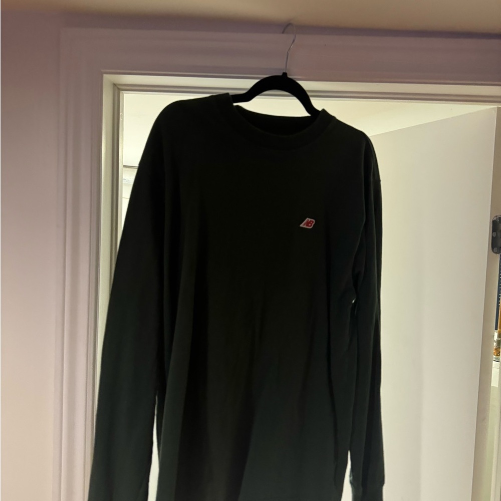 New Balance Forest Green Long Sleeve Tee